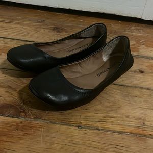 Lucky Brand leather flats